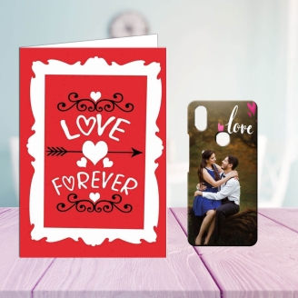 Photo Printed Mobile Cover With Love Wishes