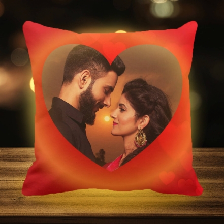 Heart Shaped Led Cushion