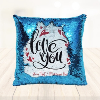 Dark Blue Shade Magic Cushion