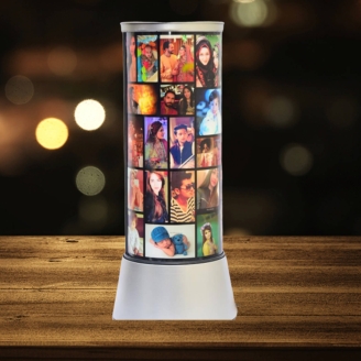 Personalised Led Rotating lamp