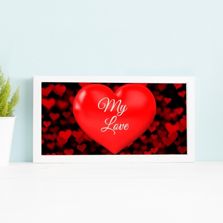 Special Magnet Heart Customize Photo Frame