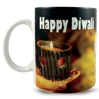 Diwali Special Photo Printed Mug