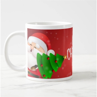 Christmas Wishes Photo Printed Cup