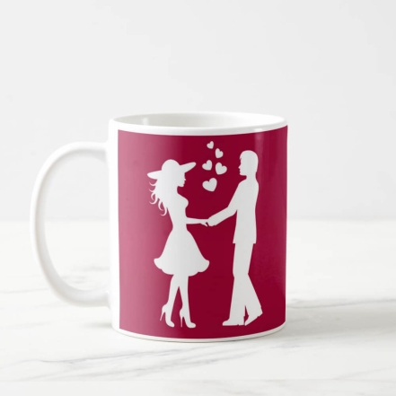 Made For Each Other Photo Printed mug