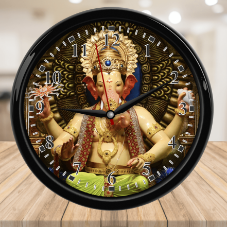 God Picture Wall Clock