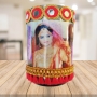 Photo Printed Decorated Karwa Chauth Set