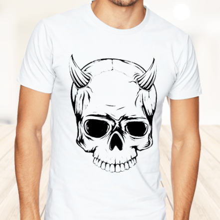 Customized Hood Mark Printed T-shirts 