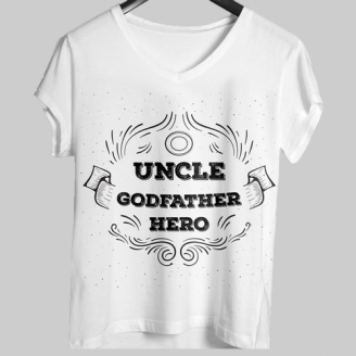 Custom Text Printed T-Shirt