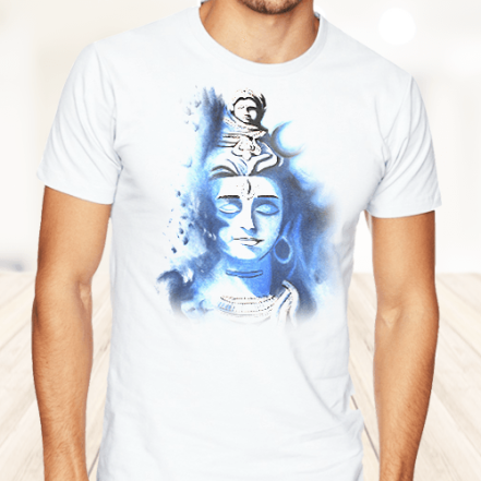 Religion Photo Printed T-Shirt