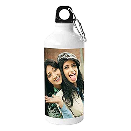 Selfie Photo Printed Water Bottle