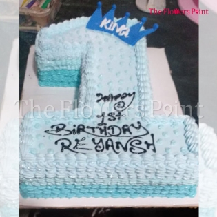 1st birthday cake delivered in Ambala