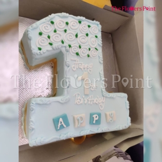 1st Birthday Cake For Boy Delivered In Bangalore