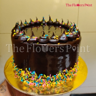 7 Layers Chocolate Rainbow Cake Delivered In Nagpur