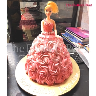 Doll cake delivered in Pune 