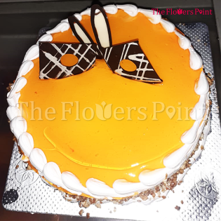 Decorative Butterscotch Cake Delivered in Bangalore