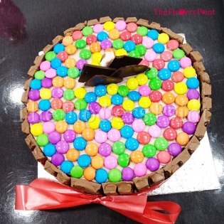KitKat Gems Loaded Cakes Delivered in Guwahati