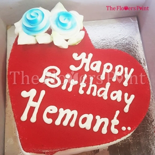 Red Velvet Cake delivered in Gandhidham