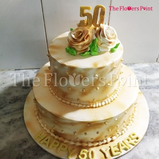 Two Tier Cake delivered in Vasai Virar