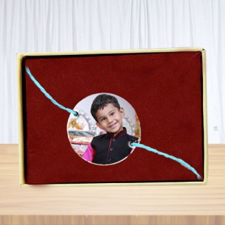 Simple Photo Printed Rakhi