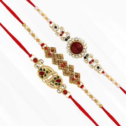 Pack of Three Rakhies