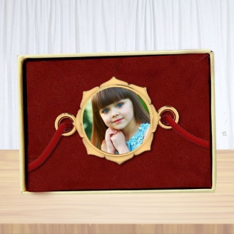 Lovely Sister Photo Printed Rakhi