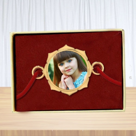 Lovely Sister Photo Printed Rakhi