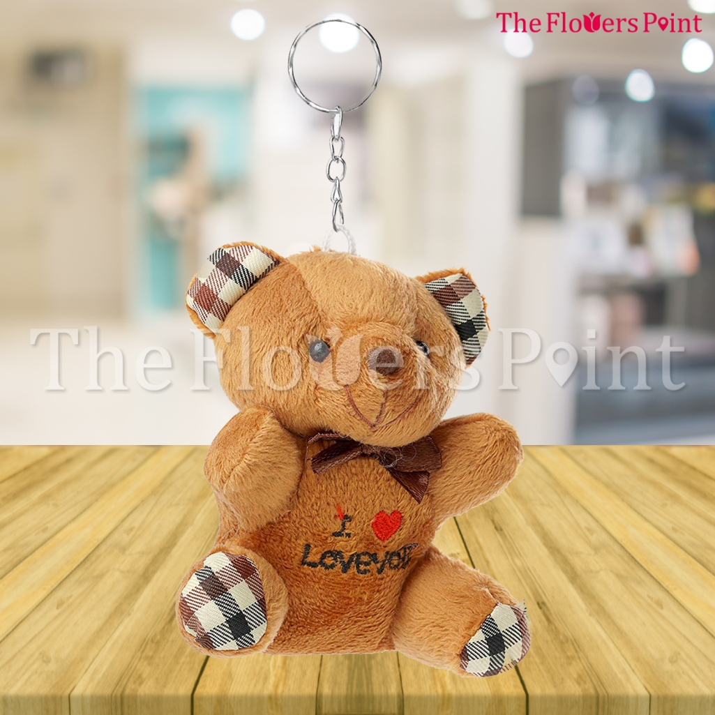 teddy bear keychain